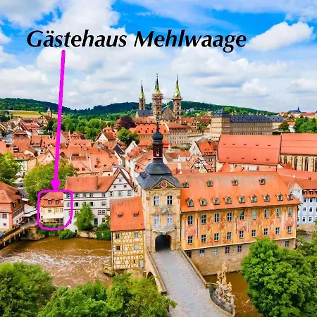 Affittacamere Gaestehaus Zur Ehemaligen Mehlwaage Wohnen Und Geniessen 3*