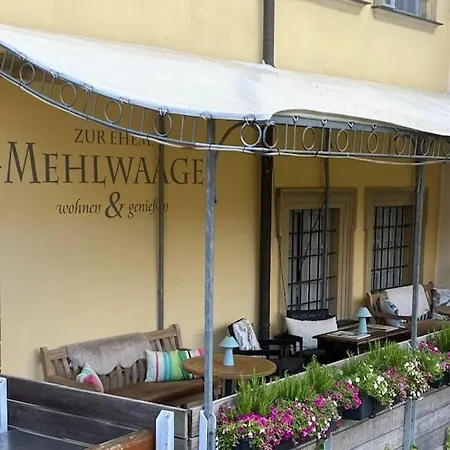 Gaestehaus Zur Ehemaligen Mehlwaage Wohnen Und Geniessen 3* Bamberg